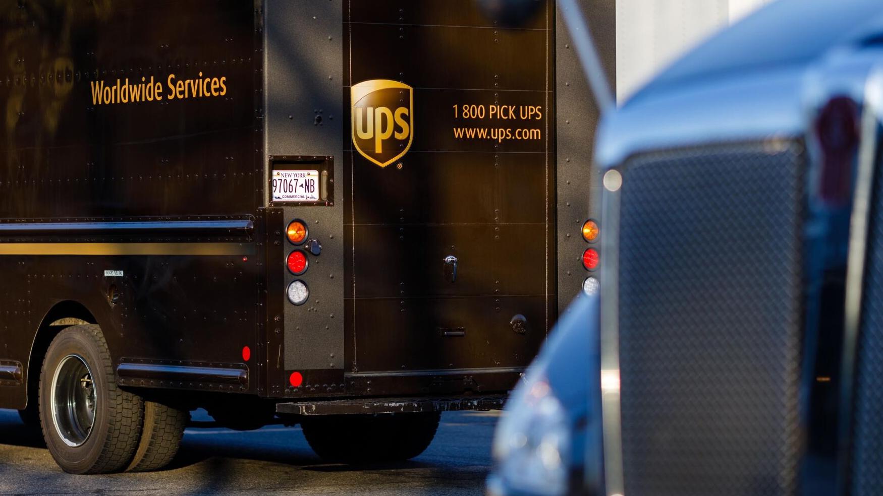 UPS flashes a warning sign about the US economy